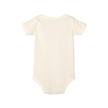 Midwest Roots Baby Onesie – Infant Jersey One-Piece with Skyline Logo