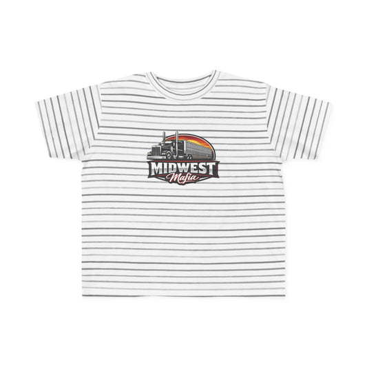Toddler Tee – 'Midwest Mafia' Truck & Sunset Graphic