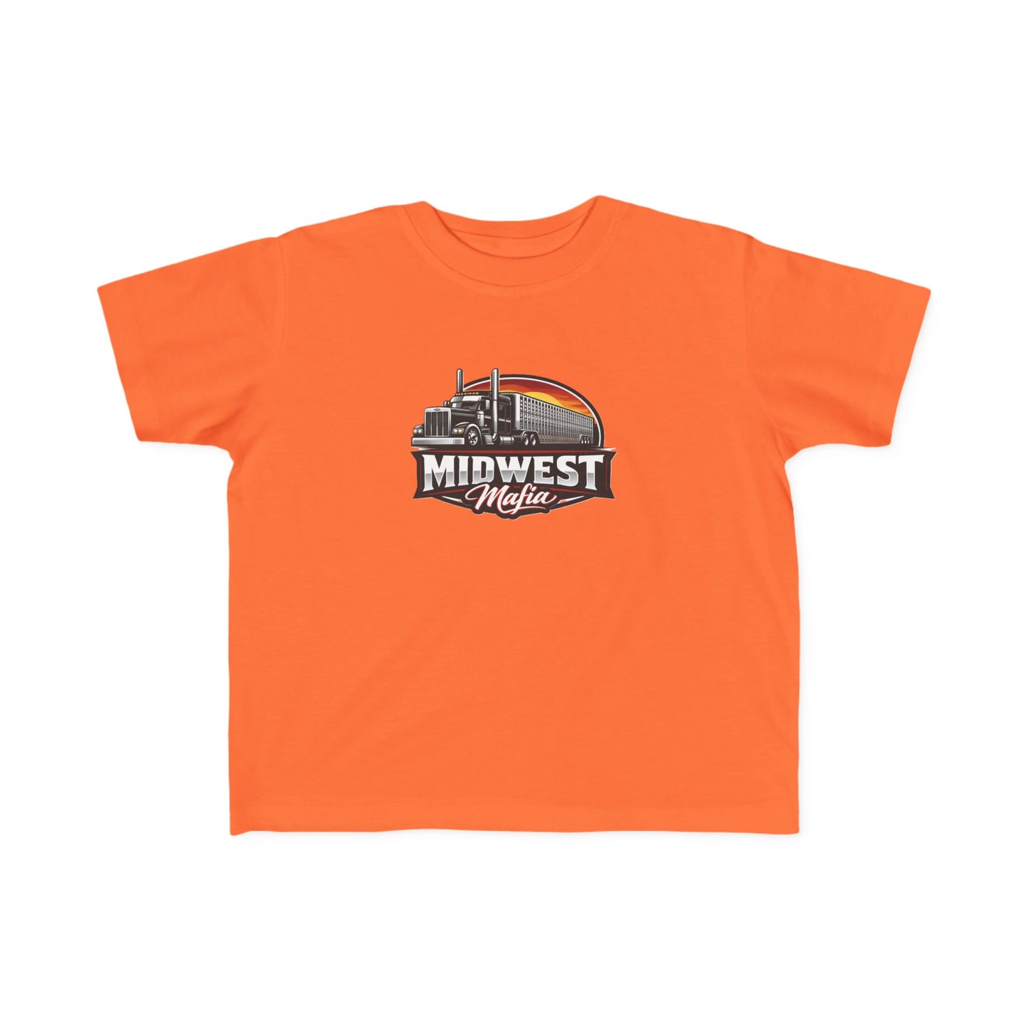 Toddler Tee – 'Midwest Mafia' Truck & Sunset Graphic